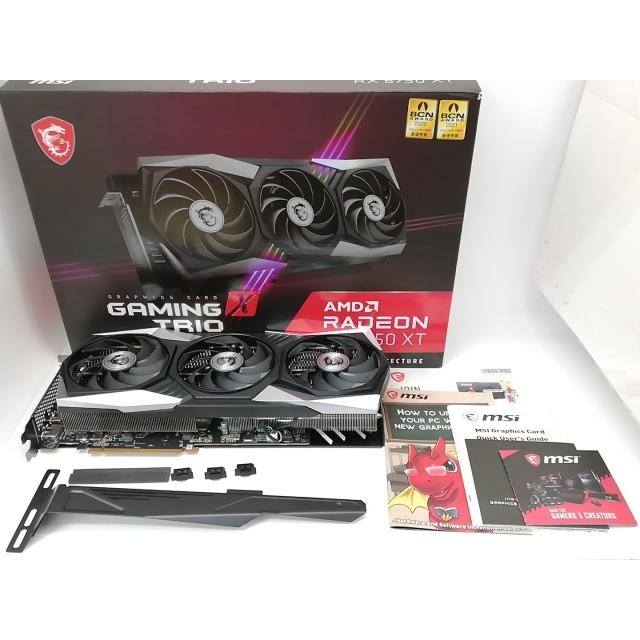 中古】MSI Radeon RX 6750 XT GAMING X TRIO 12G RX6750XT/12GB(GDDR6