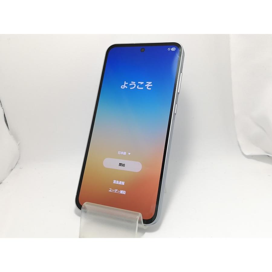 中古】SAMSUNG docomo 【SIMフリー】 Galaxy A55 5G オーサムアイス