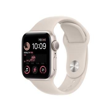 未使用】Apple Apple Watch SE2 40mm GPS スターライトアルミニウム 