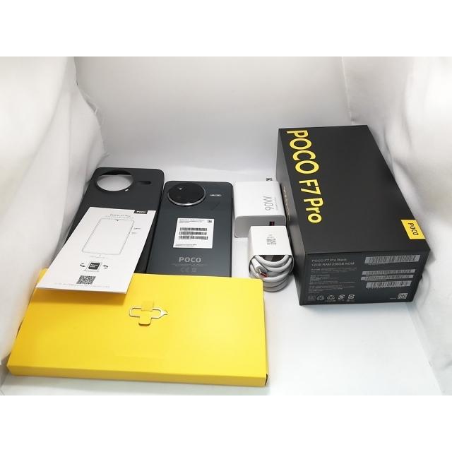 【中古】Xiaomi 国内版 【SIMフリー】 Poco F7 Pro ブラック 12GB 256GB【戸塚】保証期間１ヶ月【ランクA】の画像