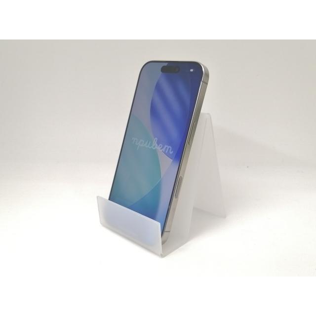 【中古】Apple 国内版 【SIMフリー】 iPhone 16 Pro 128GB ナチュラルチタニウム MYMY3J/A【OSU301】保証期間１ヶ月【ランクA】の画像
