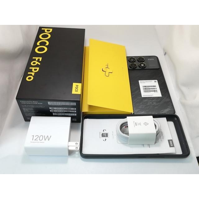 中古】Xiaomi 国内版 【SIMフリー】 POCO F6 Pro 12GB 512GB ブラック 
