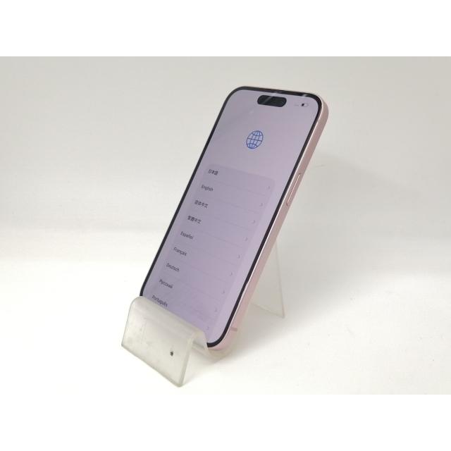 【中古】Apple docomo 【SIMフリー】 iPhone 15 256GB ピンク MTMP3J/A【秋葉4号】保証期間１ヶ月【ランクB】の画像