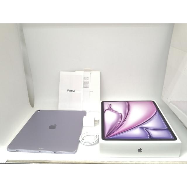 【中古】【赤ロム保証あり】Apple au 【SIMフリー】 13インチ iPad Air（M3/2025) 256GB パープル MCJ84J/A【秋葉3号】保証期間１ヶ月【ランクA】の画像