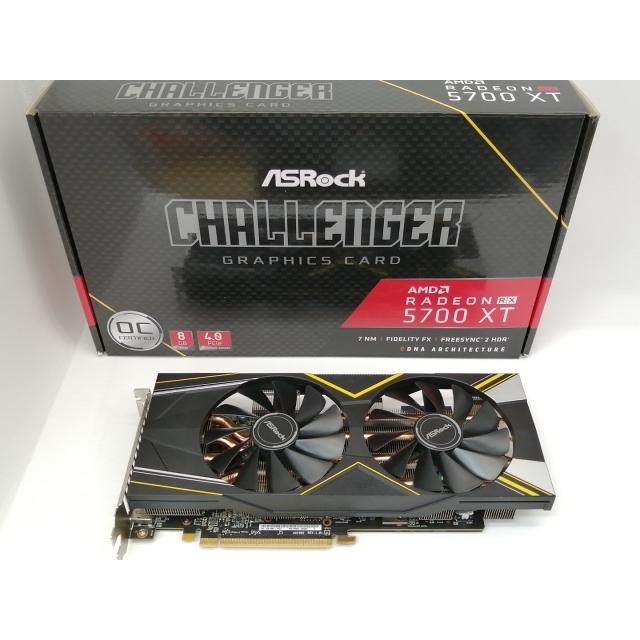 中古】ASRock Radeon RX 5700 XT Challenger D 8G OC RX5700XT/8GB