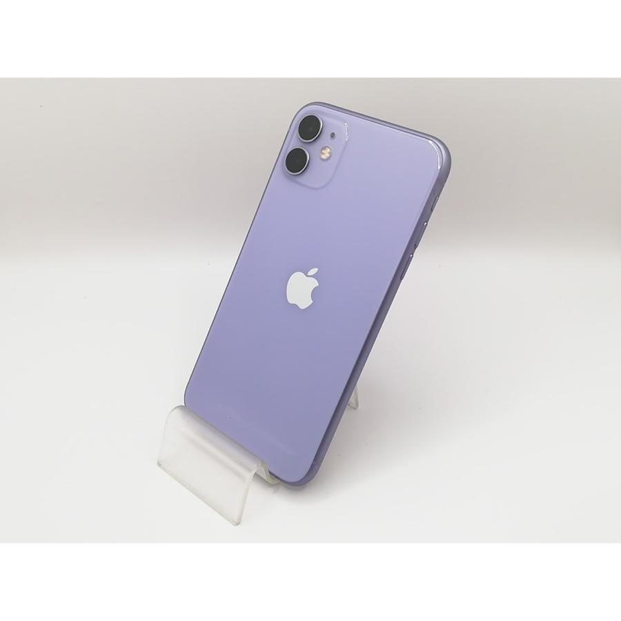 中古】Apple SoftBank 【SIMロック解除済み】 iPhone 11 64GB パープル 
