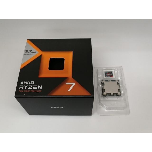 【中古】AMD Ryzen 7 7800X3D (4.2GHz/TC:5GHz) BOX AM5/8C/16T/L3 96MB/Radeon Graphics/TDP 120W【戸塚】言いはなつ継続期間１週