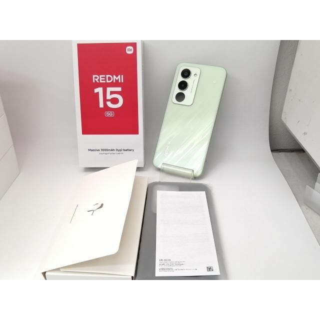 未使用 REDMI 15 5G グリーン 4GB/128GB SIMフリー REDMI 15 5G｜価格比較・SIMフリー・最新情報 - 価格.com