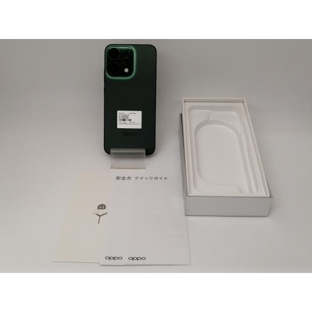 中古】Oppo 国内版 【SIMフリー】 OPPO Reno14 5G ルミナスグリーン 
