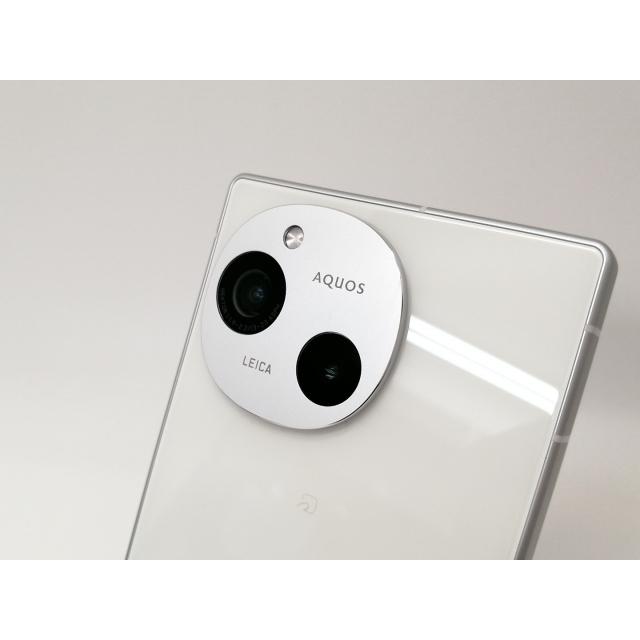 【中古】SHARP 国内版 【SIMフリー】 AQUOS R9 ホワイト 12GB 256GB SH-M28【戸塚】保証期間１ヶ月【ランクA】の画像
