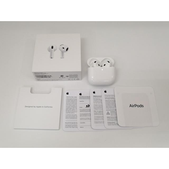 【中古】Apple AirPods 4 MXP63J/A【秋葉4号】保証期間１ヶ月