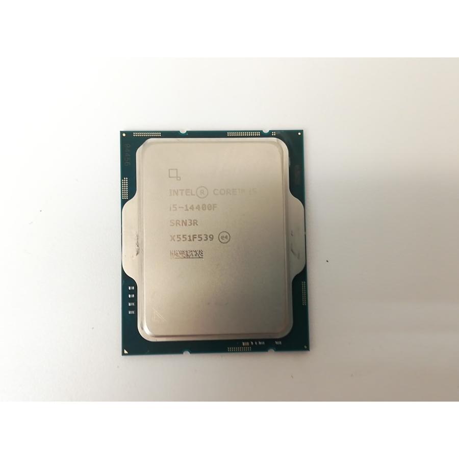 ［中古品］Intel Core i5-14400F CPU 中古】Intel Core i5-14400F(2.5GHz) Box LGA1700/10C(P:6C/E:4C)/16T