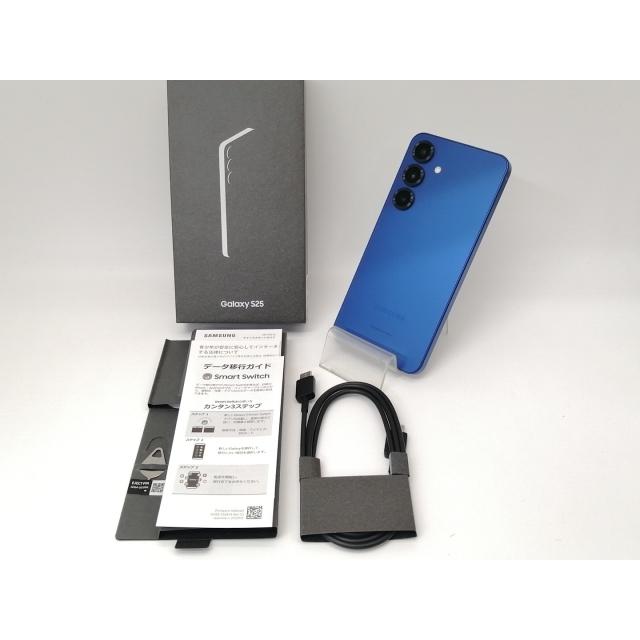 中古】SAMSUNG 国内版 【SIMフリー】 Galaxy S25 ネイビー 12GB 256GB