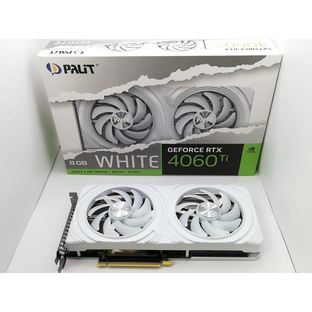 PALIT GeForce RTX 4060ti 8GB ホワイト Palit launches GeForce RTX