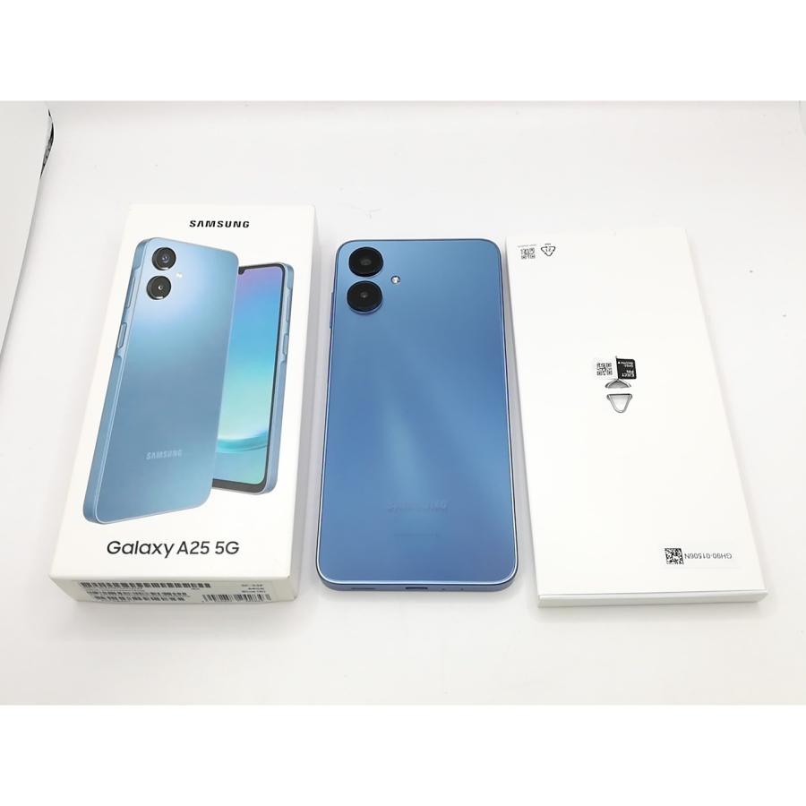 中古】SAMSUNG docomo 【SIMフリー】 Galaxy A25 5G ブルー 4GB 64GB
