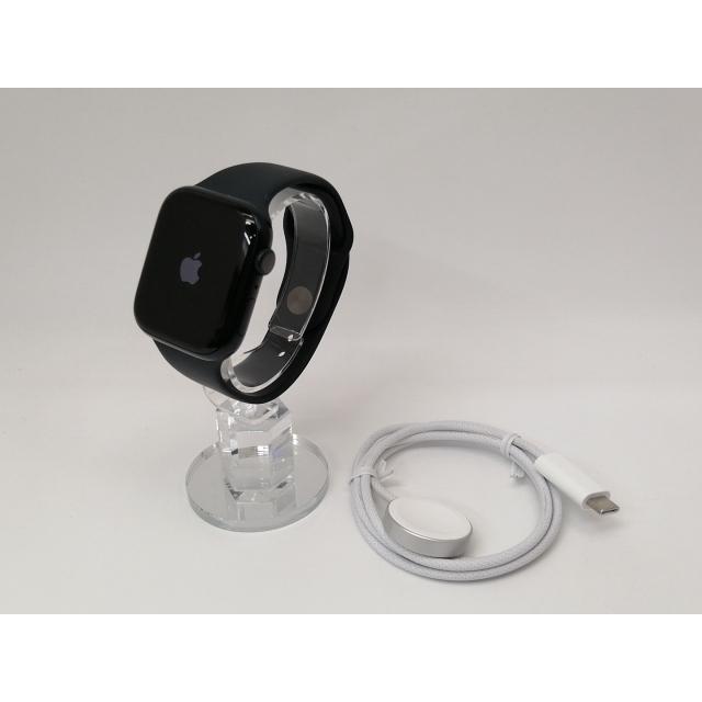 【中古】Apple Apple Watch Series9 45mm GPS ミッドナイトアルミニウムケース/ミッドナイトスポーツバンド(M/L) MR9A3J/A【戸塚】保証期間１ヶ月【ランクB】の画像