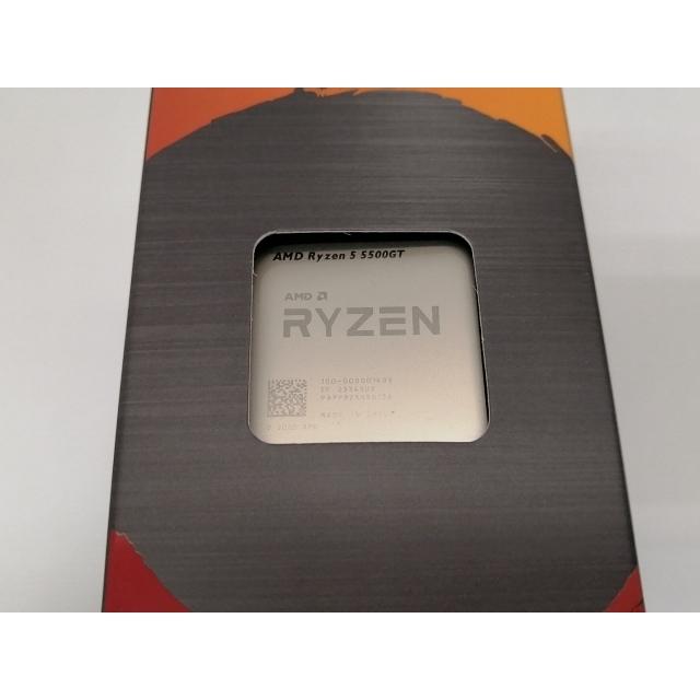 未使用】AMD Ryzen 5 5500GT (3.6GHz/TC:4.4GHz) BOX AM4/6C/12T/L3