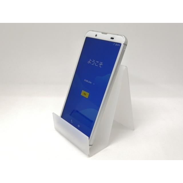 中古】SHARP 楽天モバイル 【SIMフリー】 AQUOS sense3 lite シルバー