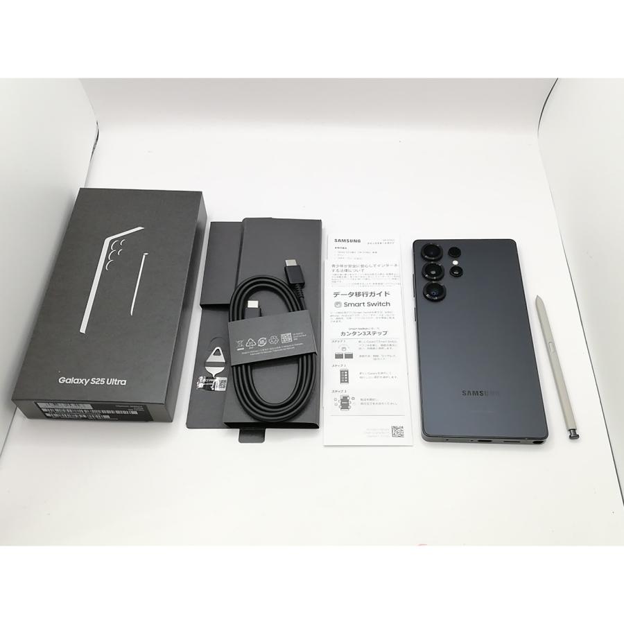 中古】SAMSUNG 国内版 【SIMフリー】 Galaxy S25 Ultra チタニウム