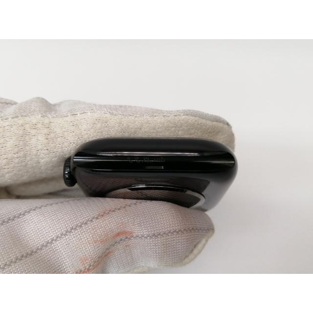 【中古】Apple Apple Watch Series11 46mm GPS ジェットブラックアルミニウムケース/ブラックスポーツバンド (M/L) MEUX4J/A【戸塚】保証期間１ヶ月【ランクB】の画像