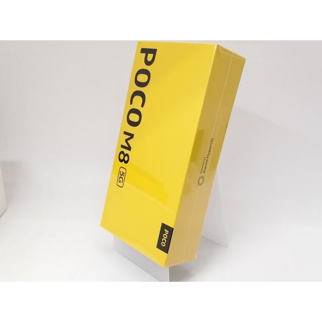 POCO M8 5G SIMフリー 8GB 256GB 未開封 未使用】Xiaomi 国内版 【SIMフリー】 POCO M8 5G ブラック 8GB 256GB