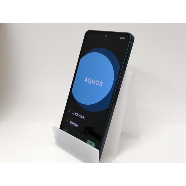 中古】SHARP 国内版 【SIMフリー】 AQUOS sense8 コバルトブラック 6GB