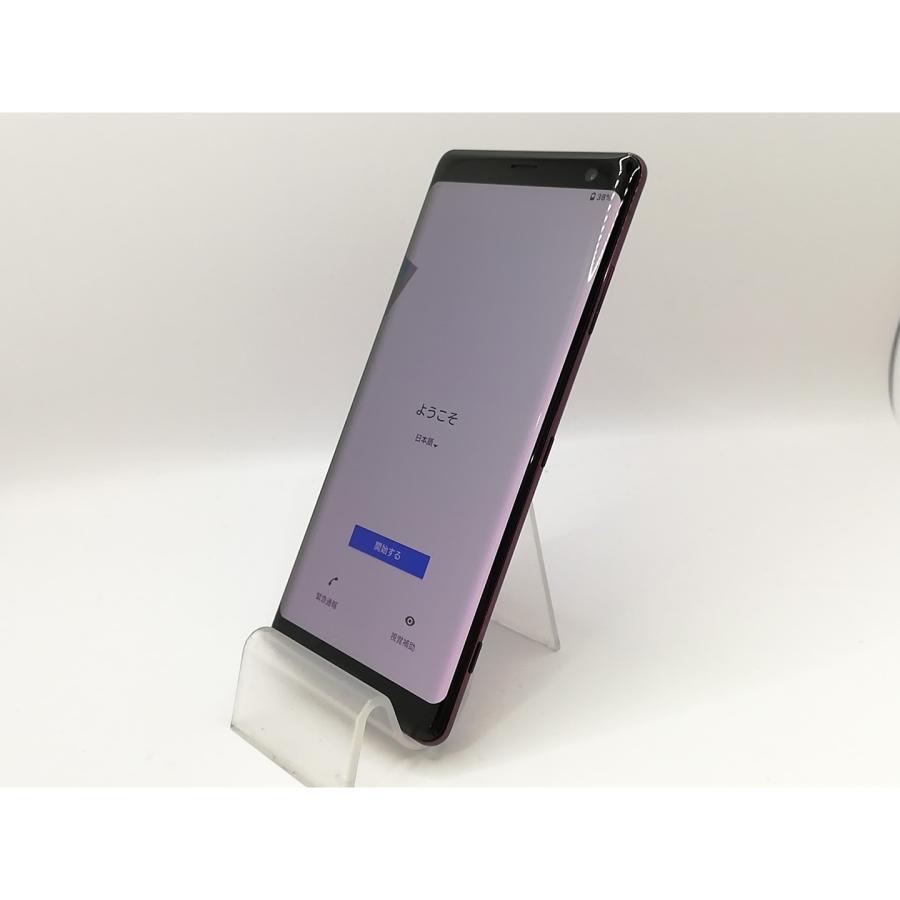 中古】SONY SoftBank 【SIMロック解除済み】 Xperia XZ3 801SO
