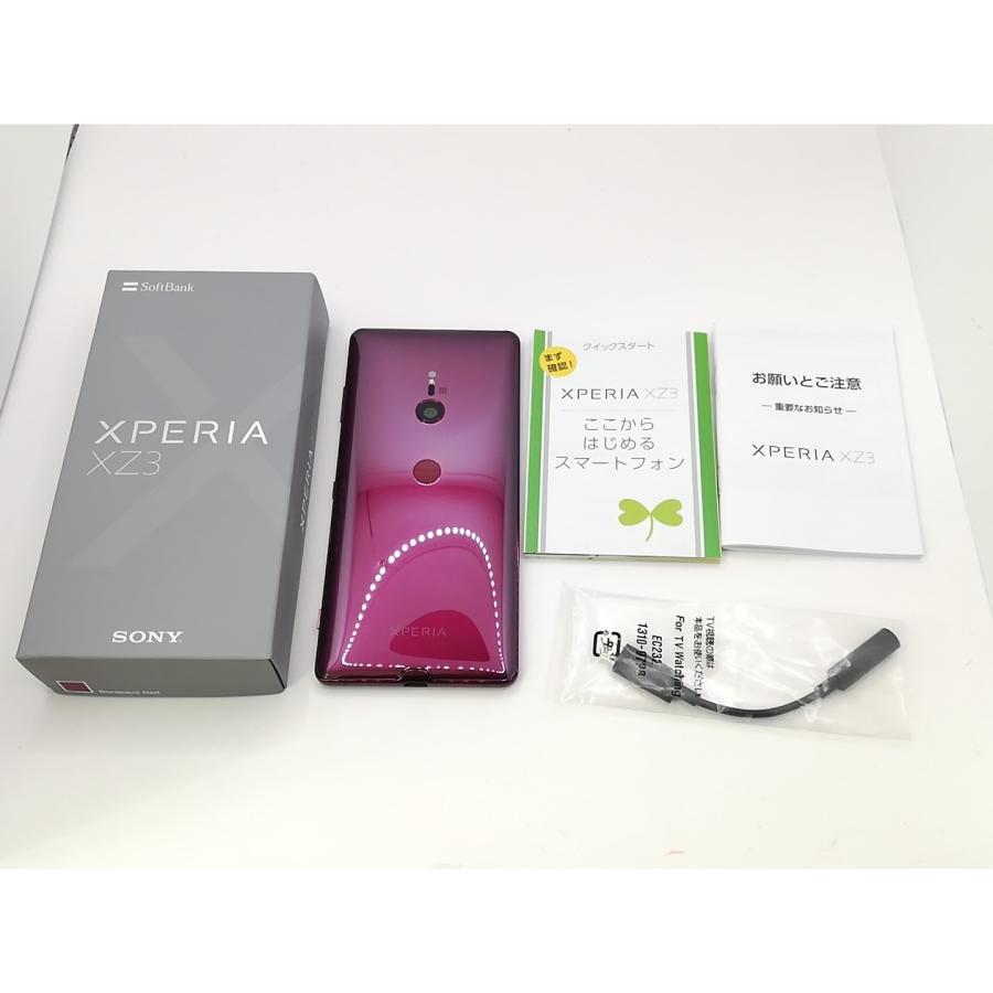 中古】SONY SoftBank 【SIMロック解除済み】 Xperia XZ3 801SO