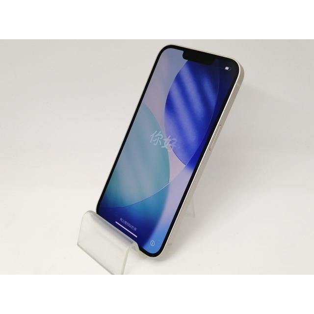 【中古】Apple docomo 【SIMフリー】 iPhone 14 128GB スターライト MPUQ3J/A【戸塚】保証期間１ヶ月【ランクB】の画像
