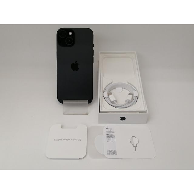 【中古】Apple 国内版 【SIMフリー】 iPhone 15 512GB ブラック MTMU3J/A【戸塚】保証期間１ヶ月【ランクB】の画像