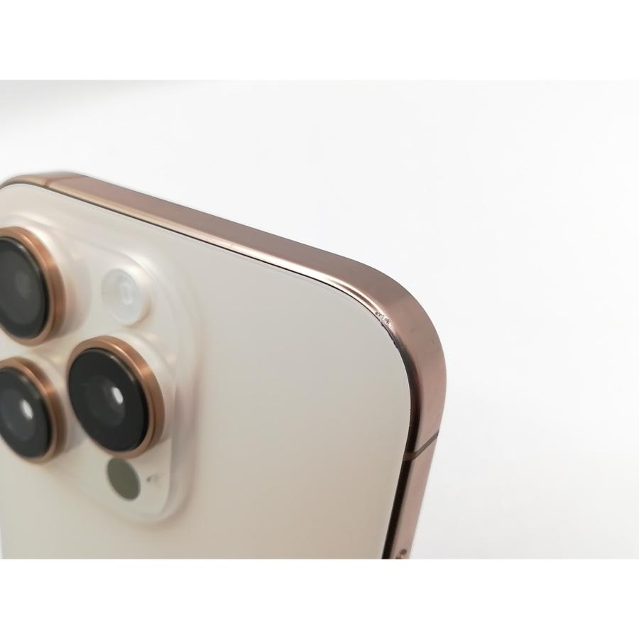 【中古】Apple SoftBank 【SIMフリー】 iPhone 16 Pro 128GB デザートチタニウム MYMX3J/A【戸塚】保証期間１ヶ月【ランクC】の画像