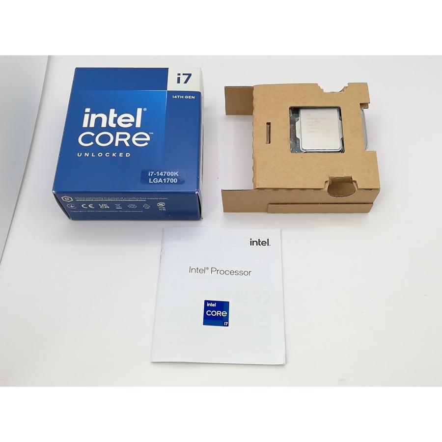 未使用新品同様品Intel Core i7-14700K LGA1700 中古】Intel Core i7-14700K(3.4GHz) Box LGA1700/20C(P:8C/E:12C)/28T