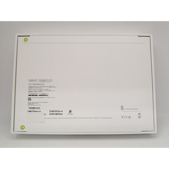 【未使用】Apple MacBook Neo 13インチ A18 Pro(CPU:6C/GPU:5C) 8GB/512GB ブラッシュ MHFJ4J/A (13インチ,A18 Pro)【戸塚】保証期間３ヶ月の画像