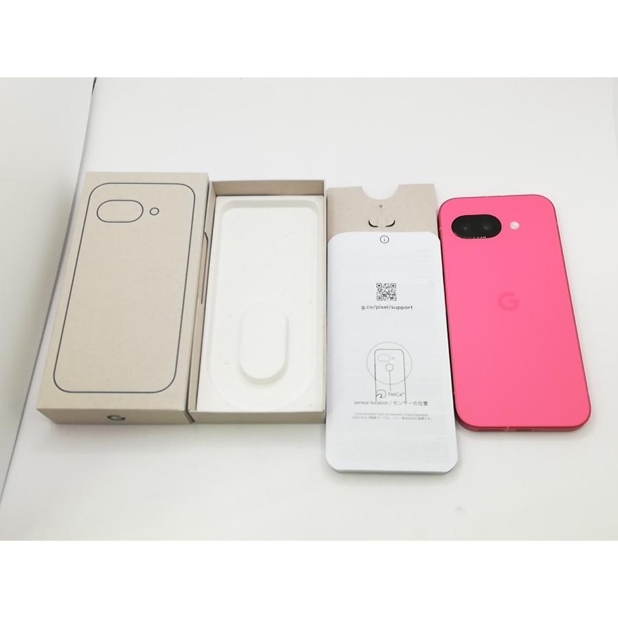 中古】Google 国内版 【SIMフリー】 Pixel 9a ピオニー 8GB 128GB