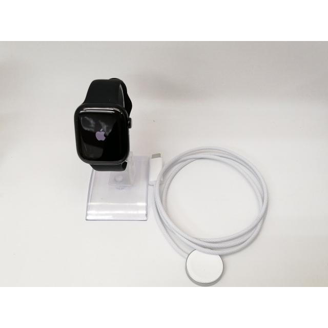 【中古】Apple Apple Watch Series11 42mm GPS ジェットブラックアルミニウムケース/ブラックスポーツバンド (S/M) MEQT4J/A【戸塚】保証期間１ヶ月【ランクA】の画像