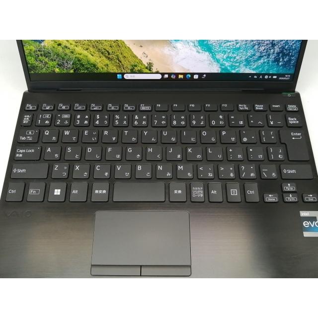 【中古】VAIO VAIO SX12 VJS12690111B ファインブラック【i7-1360P 16G 512G(SSD) WiFi 12.5LCD】【戸塚】保証期間１ヶ月【ランクB】の画像
