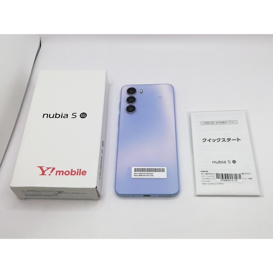 中古】ZTE ymobile 【SIMフリー】 nubia S 5G 4GB 128GB