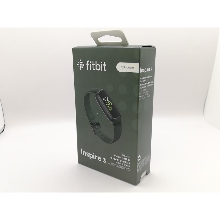 未使用】Fitbit Fitbit Inspire 3 FB424BKBK-FRCJK ミッドナイトゼン