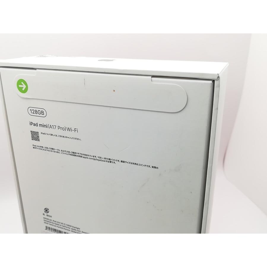 未使用】Apple 【Wi-Fi】 iPad mini（A17Pro/2024） 128GB スター