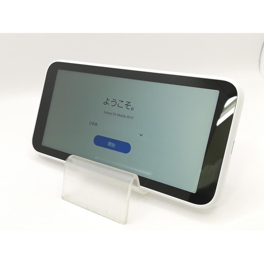 中古】SAMSUNG au 【SIMフリー】 Galaxy 5G Mobile Wi-Fi SCR01