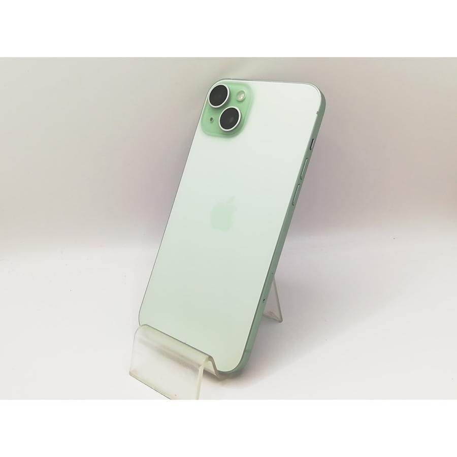 中古】Apple 国内版 【SIMフリー】 iPhone 15 Plus 128GB グリーン