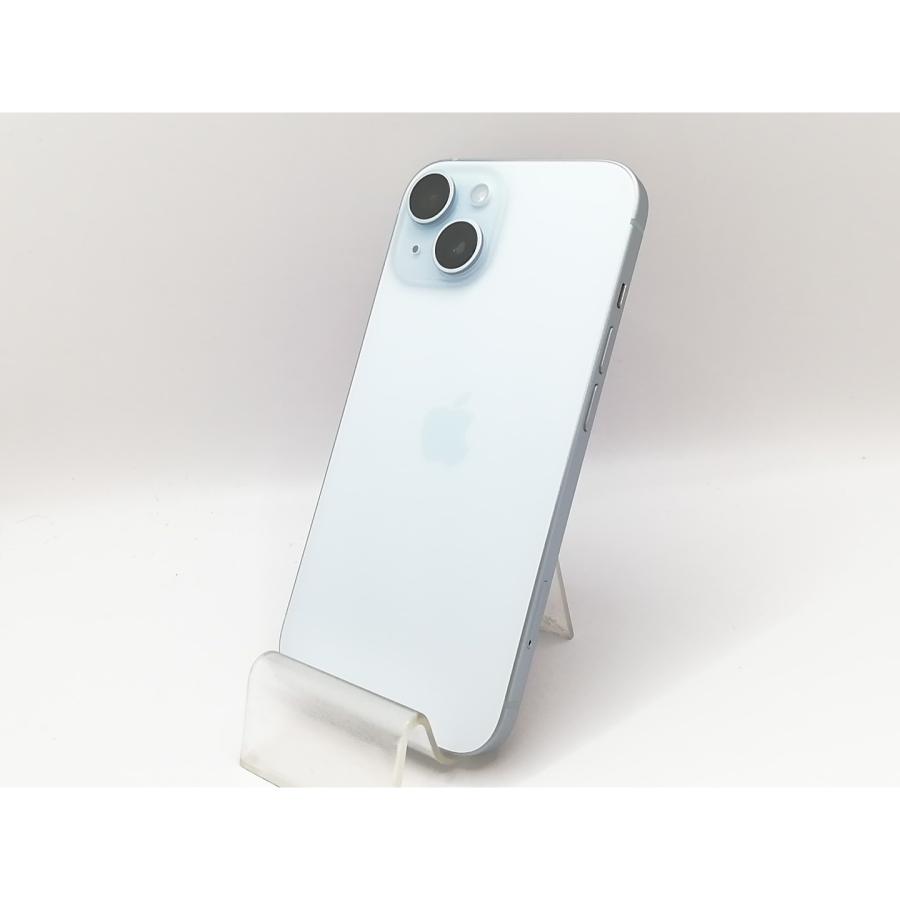 中古】Apple 国内版 【SIMフリー】 iPhone 15 128GB ブルー MTML3J/A