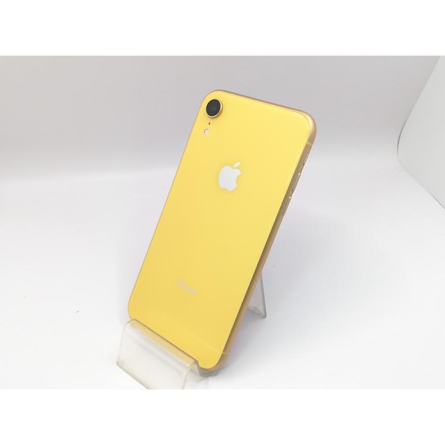 中古】Apple 国内版 【SIMフリー】 iPhone XR 128GB イエロー MH7W3J/A 