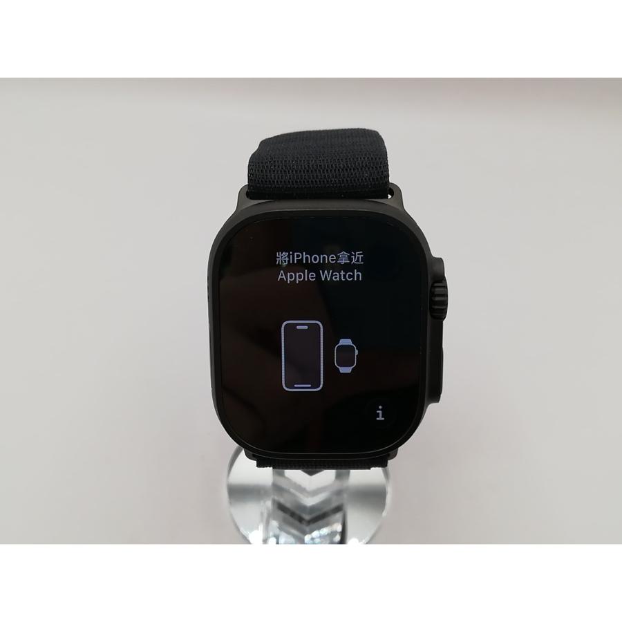 中古】Apple Apple Watch Ultra3 49mm Cellular ブラックチタニウム 