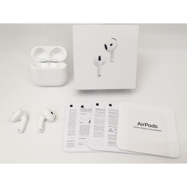 中古】Apple AirPods 4 アクティブノイズキャンセリング搭載モデル