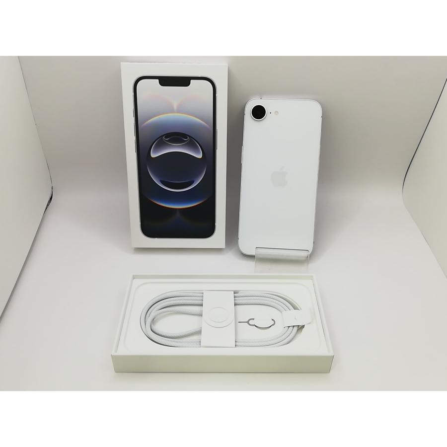 中古】Apple 国内版 【SIMフリー】 iPhone 16e 128GB ホワイト MD1R4J