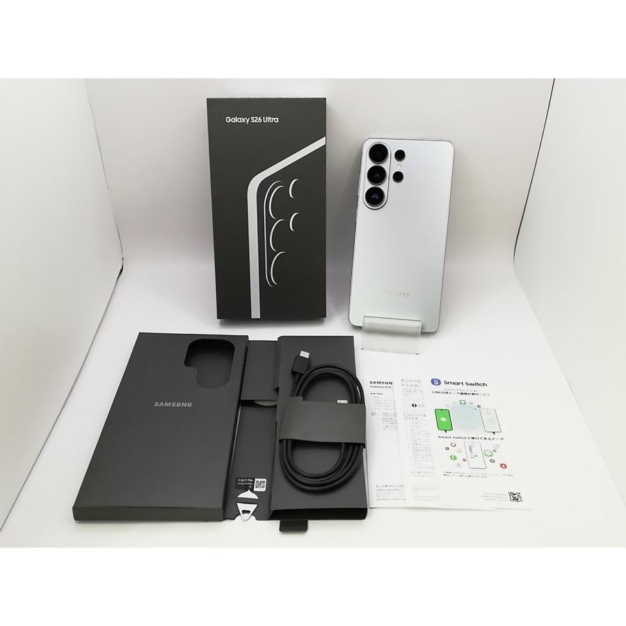 GalaxyS26 Ultra シルバーシャドウ 256GB 国内版SIMフリー 中古】SAMSUNG 国内版 【SIMフリー】 Galaxy S26 Ultra シルバー