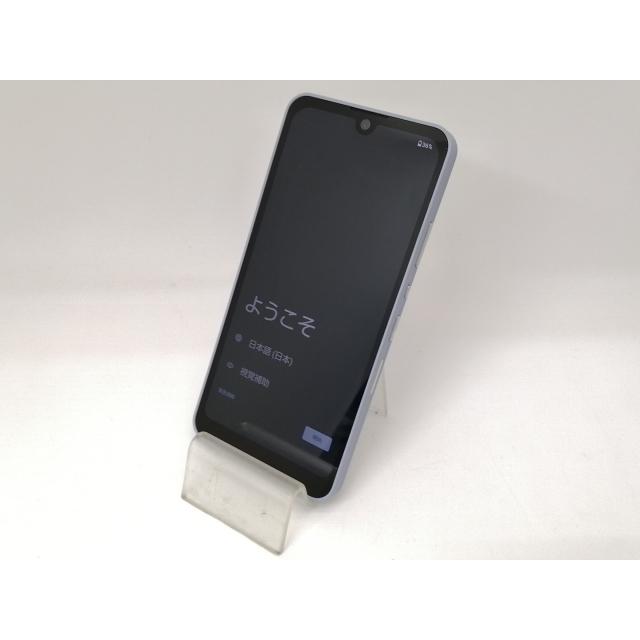 中古】SHARP docomo 【SIMフリー】 AQUOS wish2 ブルー 4GB 64GB SH