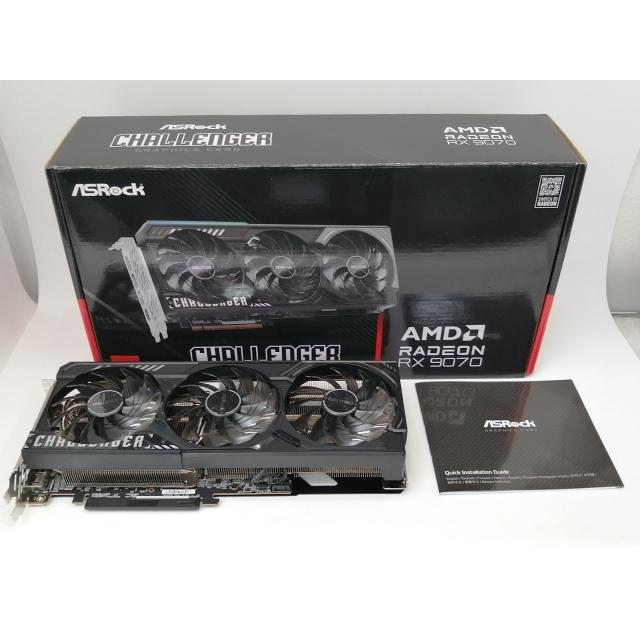 ASRock Radeon RX 9070 Challenger 16G(中古) 中古】ASRock Radeon RX 9070 Challenger 16GB RX9070/16GB(GDDR6)【DS