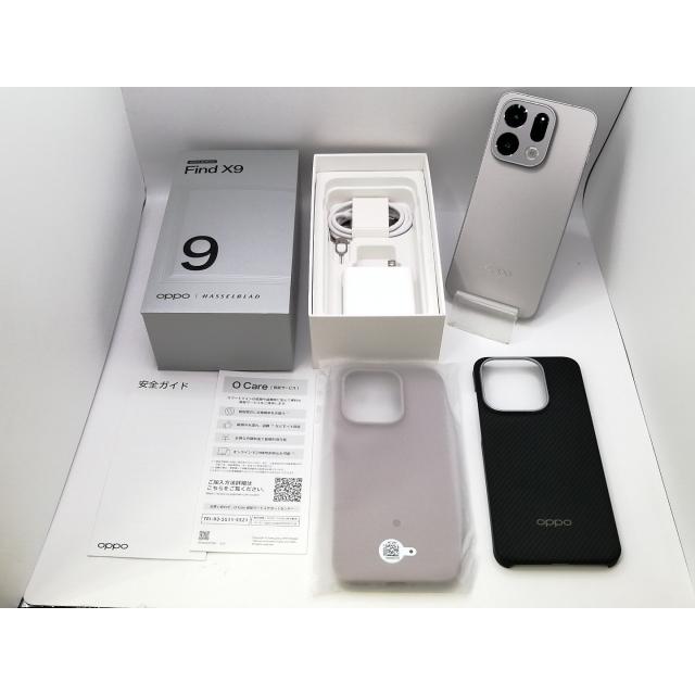 中古】Oppo 国内版 【SIMフリー】 OPPO Find X9 チタニウムグレー 16GB